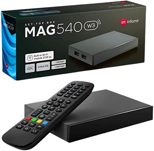📺 MAG 540 – Affordable & Reliable IPTV Solution |