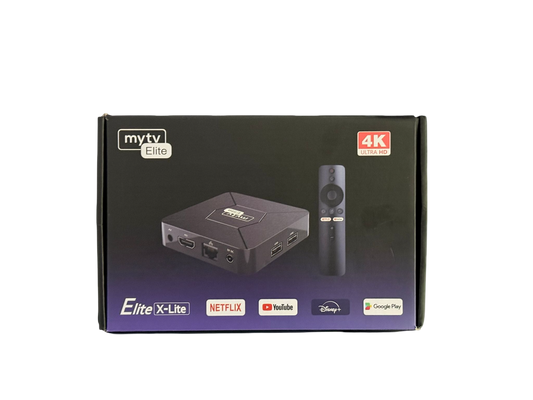 📺 Mytv Elite X – Premium 4K IPTV Box |