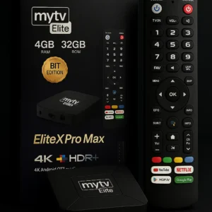 MYTV Elite X Pro Max – Premium IPTV Box | 4K HDR Streaming Device