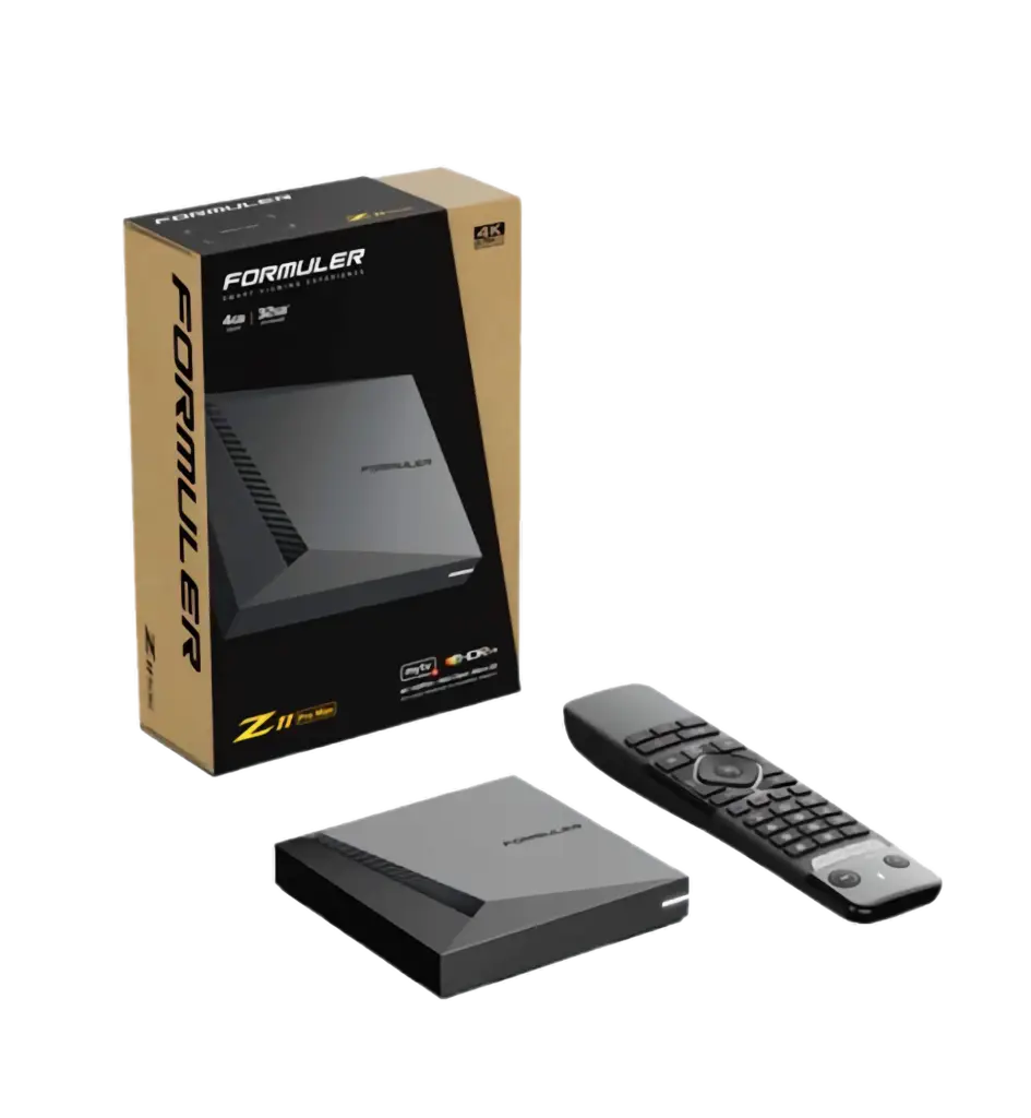 Formuler Z11 Pro Max 4K Android Streaming Device | 4GB RAM + 32GB Storage | Premium Performance |